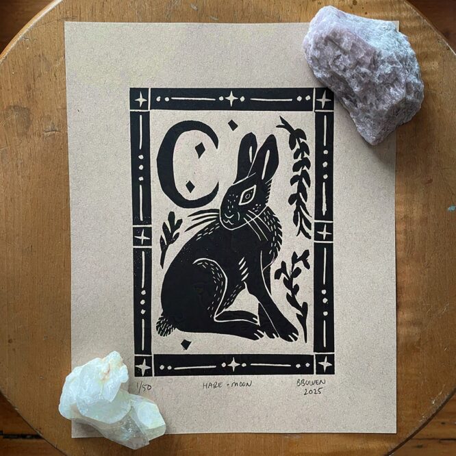 rabbit print